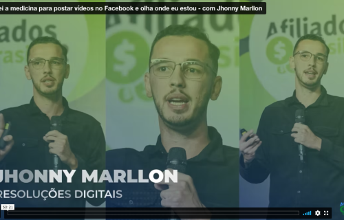 Larguei a medicina para postar vídeos no Facebook e olha onde eu estou – com Jhonny Marllon